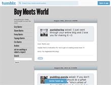 Tablet Screenshot of boy-meets-world-quotes.tumblr.com