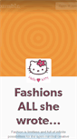 Mobile Screenshot of fashionsallshewrote.tumblr.com