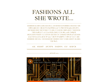 Tablet Screenshot of fashionsallshewrote.tumblr.com