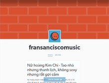 Tablet Screenshot of fransanciscomusic.tumblr.com