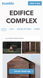 Mobile Screenshot of edificecomplex.tumblr.com