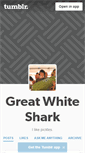 Mobile Screenshot of greatwhiteshark.tumblr.com