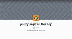 Desktop Screenshot of jimmypage-onthisday.tumblr.com