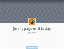 Tablet Screenshot of jimmypage-onthisday.tumblr.com