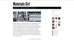 Desktop Screenshot of materialsgirlny.tumblr.com