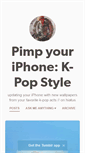 Mobile Screenshot of iphonekpopstyle.tumblr.com