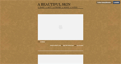 Desktop Screenshot of abeautifulskin.tumblr.com