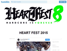 Tablet Screenshot of heartfest.tumblr.com