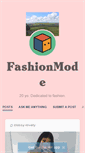 Mobile Screenshot of fashionmode.tumblr.com