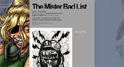 Desktop Screenshot of misterbadexample.tumblr.com