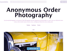 Tablet Screenshot of anonymousorder.tumblr.com