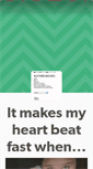 Mobile Screenshot of makesmyheartbeatfast.tumblr.com