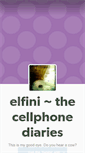 Mobile Screenshot of elfini.tumblr.com