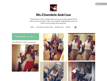 Tablet Screenshot of chandeleaokilee14.tumblr.com