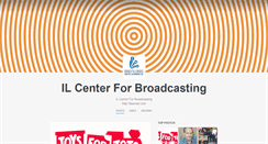 Desktop Screenshot of ilcenterforbroadcasting.tumblr.com