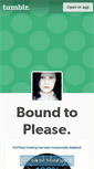 Mobile Screenshot of boundtoplease.tumblr.com
