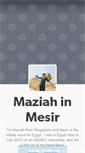 Mobile Screenshot of maziahinmesir.tumblr.com