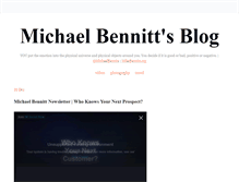 Tablet Screenshot of michaelbennitt.tumblr.com