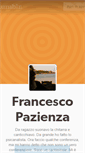 Mobile Screenshot of francescopazienza.tumblr.com