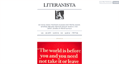 Desktop Screenshot of literanista.tumblr.com