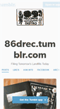 Mobile Screenshot of 86drec.tumblr.com