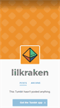 Mobile Screenshot of lilkraken.tumblr.com