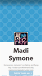 Mobile Screenshot of madisymone.tumblr.com