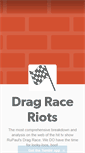 Mobile Screenshot of dragraceriots.tumblr.com