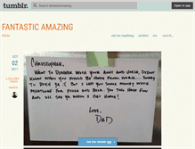 Tablet Screenshot of fantasticamazing.tumblr.com