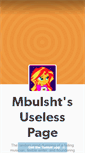 Mobile Screenshot of mbulsht.tumblr.com