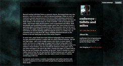 Desktop Screenshot of embereye.tumblr.com