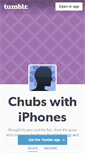 Mobile Screenshot of chubswithiphones.tumblr.com