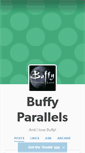 Mobile Screenshot of buffyparallels.tumblr.com