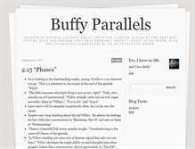 Tablet Screenshot of buffyparallels.tumblr.com
