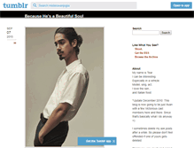 Tablet Screenshot of misteravanjogia.tumblr.com