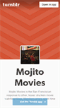 Mobile Screenshot of mojitomovies.tumblr.com