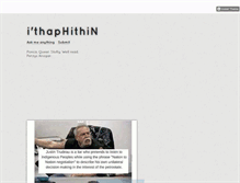 Tablet Screenshot of i-thaphithin.tumblr.com