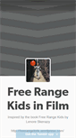 Mobile Screenshot of freerangekidsinfilm.tumblr.com