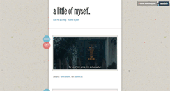 Desktop Screenshot of littleofmyself.tumblr.com
