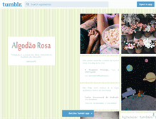 Tablet Screenshot of algodaorosa.tumblr.com