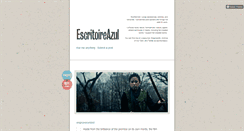 Desktop Screenshot of escritoireazul.tumblr.com