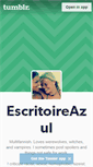 Mobile Screenshot of escritoireazul.tumblr.com