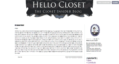 Desktop Screenshot of closetinsider.tumblr.com