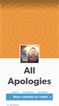 Mobile Screenshot of a-l-l-apologies.tumblr.com