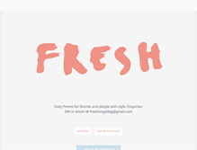 Tablet Screenshot of freshkings.tumblr.com