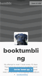 Mobile Screenshot of booktumbling.tumblr.com