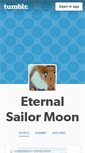 Mobile Screenshot of eternalsailormoon.tumblr.com