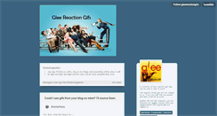 Desktop Screenshot of gleereactiongifs.tumblr.com