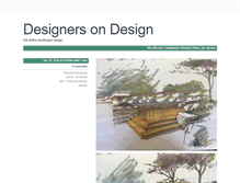 Tablet Screenshot of designersondesign.tumblr.com