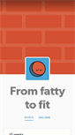 Mobile Screenshot of fromfatty2fit.tumblr.com